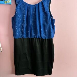 Maurices Blue and Black Dress